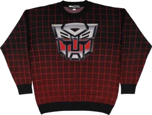 Autobots Logo Transformers Knitted Sweater