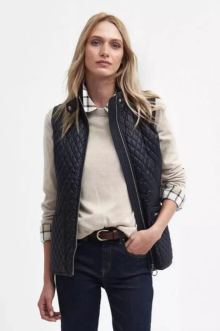 Barbour Gilet Swallow Ladies in Dark Navy LGI0163NY91