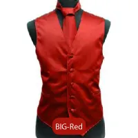 Big-Red Mens Solid Vest