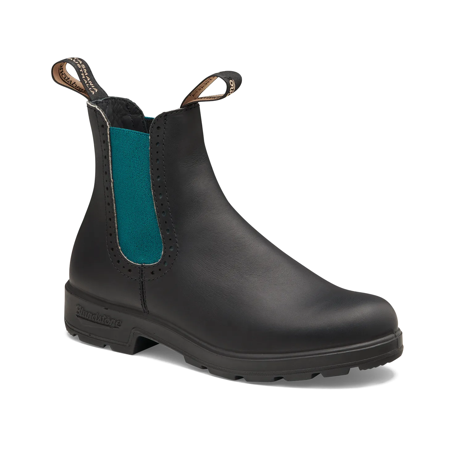 Blundstone 2320 - Original Women's High Top Black with Green Elastic