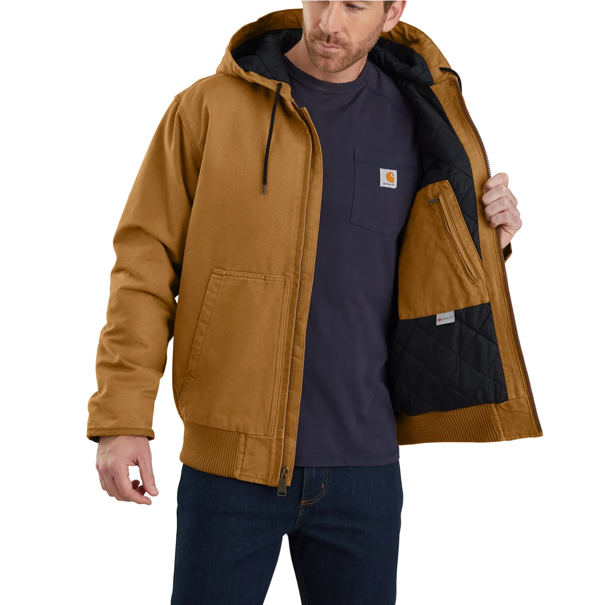 Carhartt Washed Duck Active Jacket  (104050)