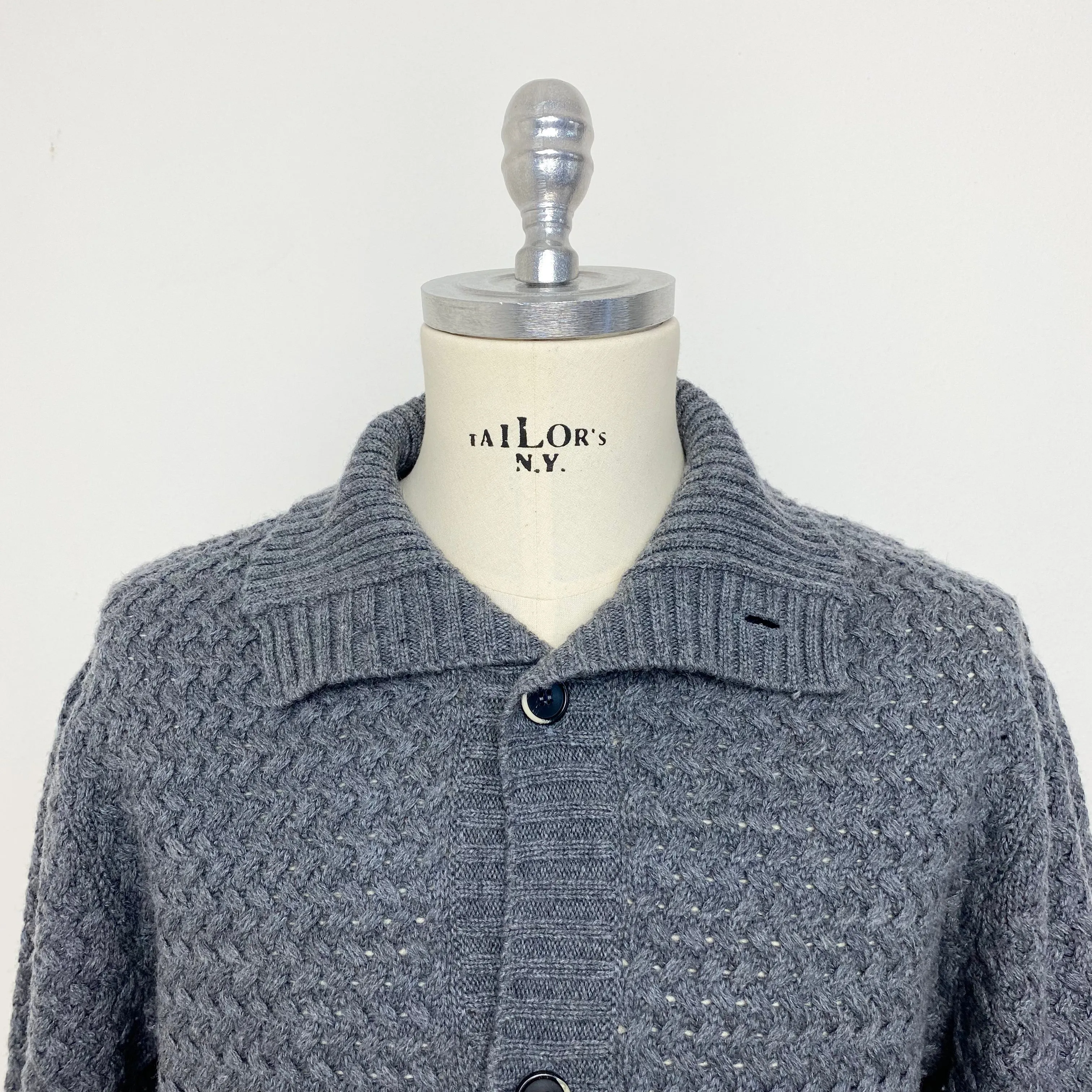 Ceston High Neck Cardigan  - L