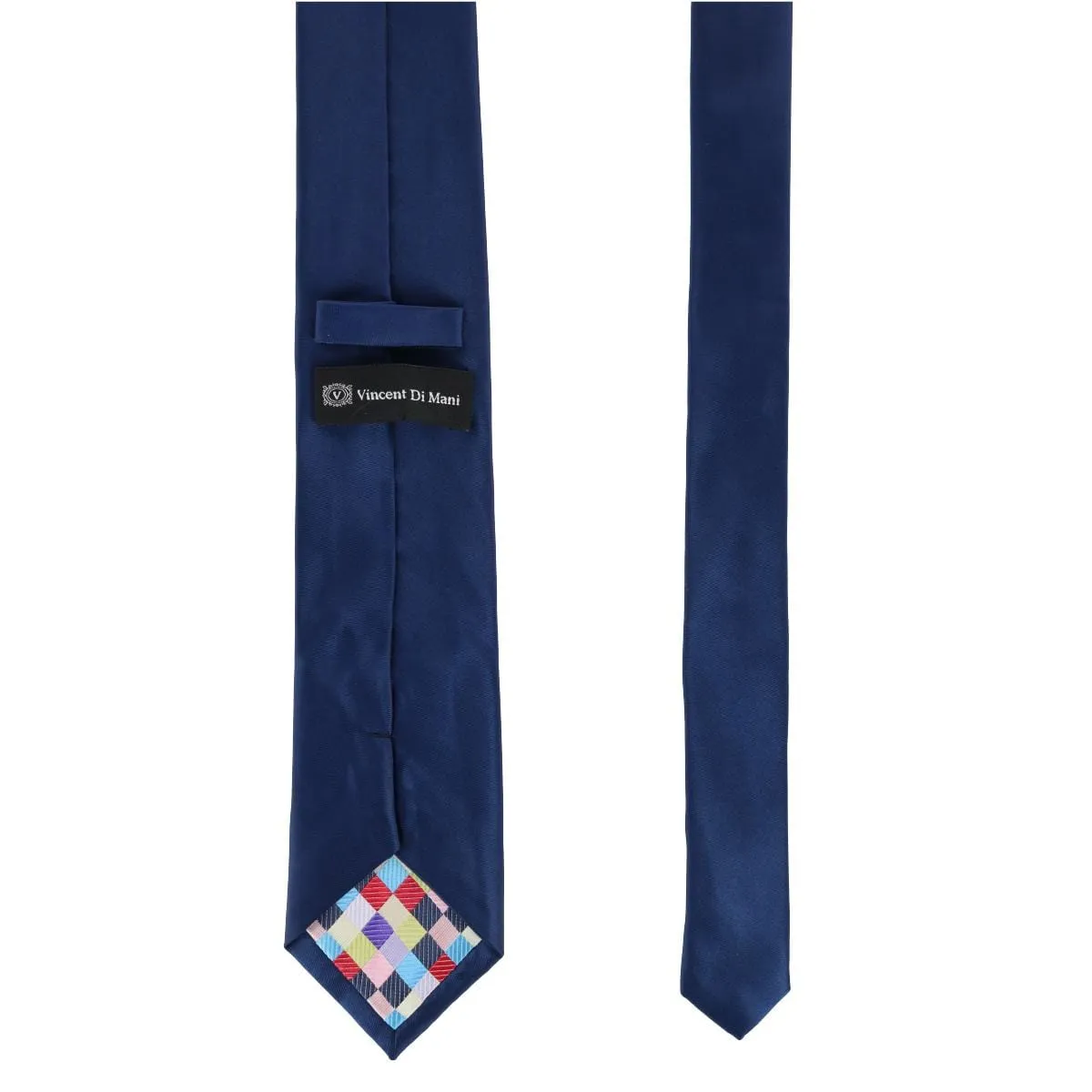 CTM® Men's Classic Solid Tie