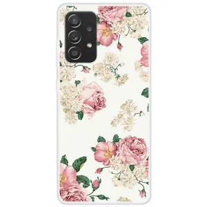 Deco Samsung Galaxy A33 5G case - White Base Flower