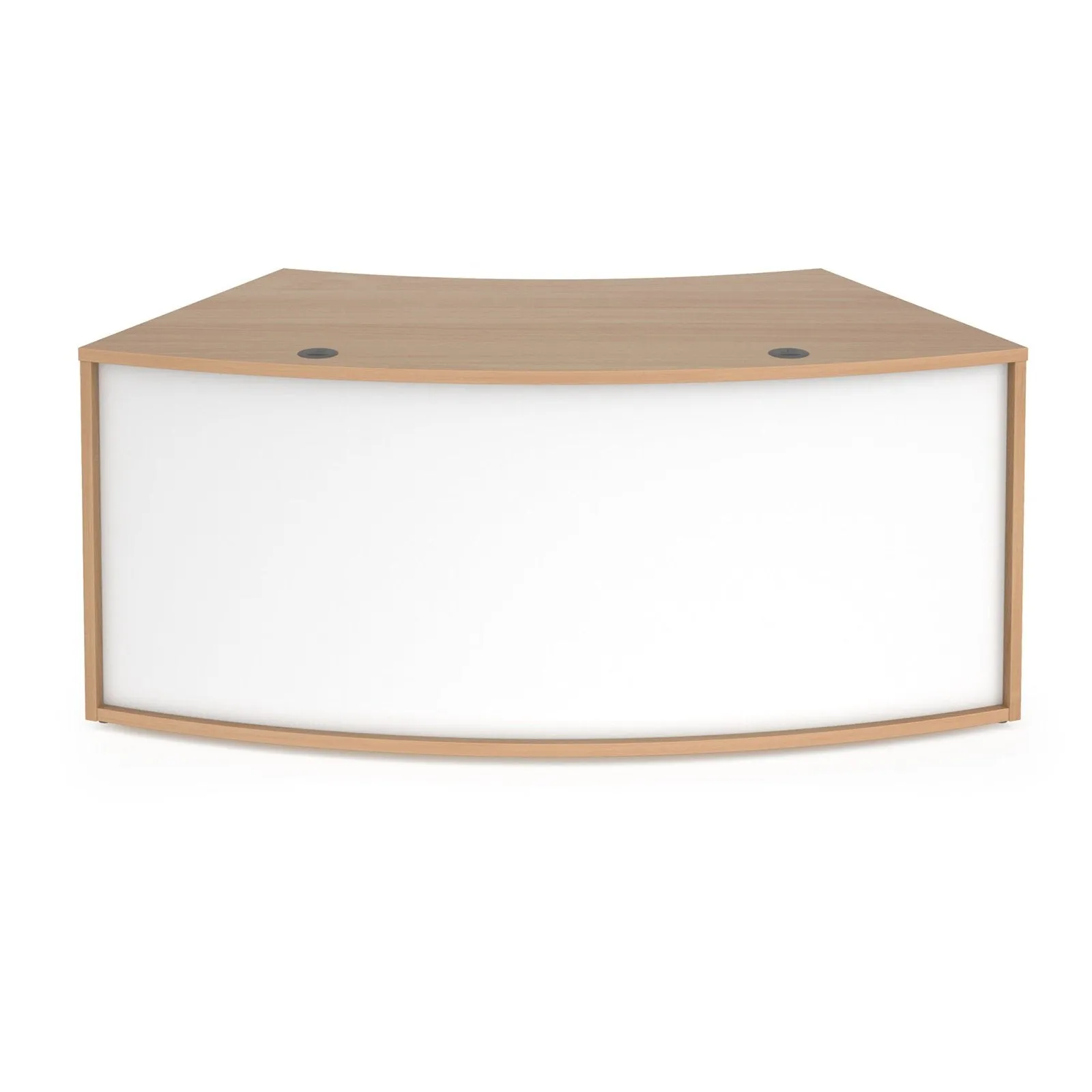 Denver reception 45° curved base unit 1800mm