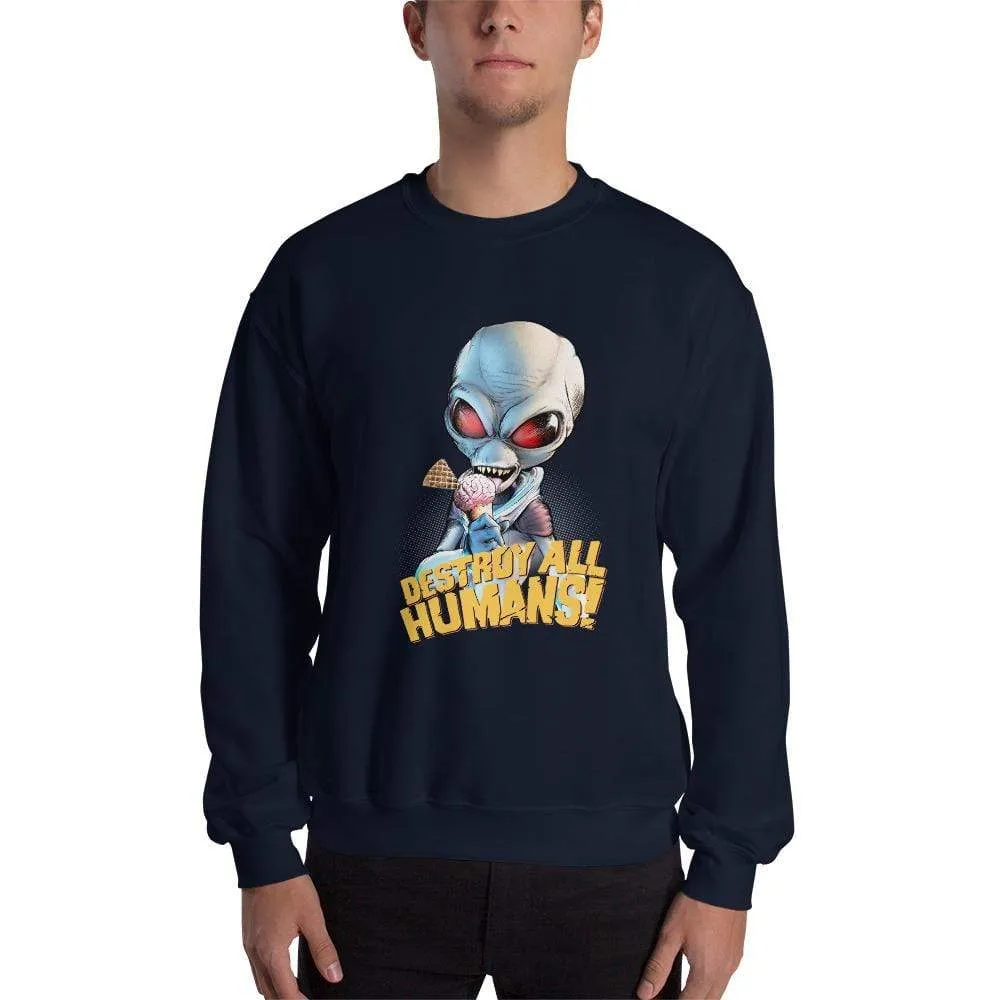 Destroy All Humans Summer Crypto Sweatshirt