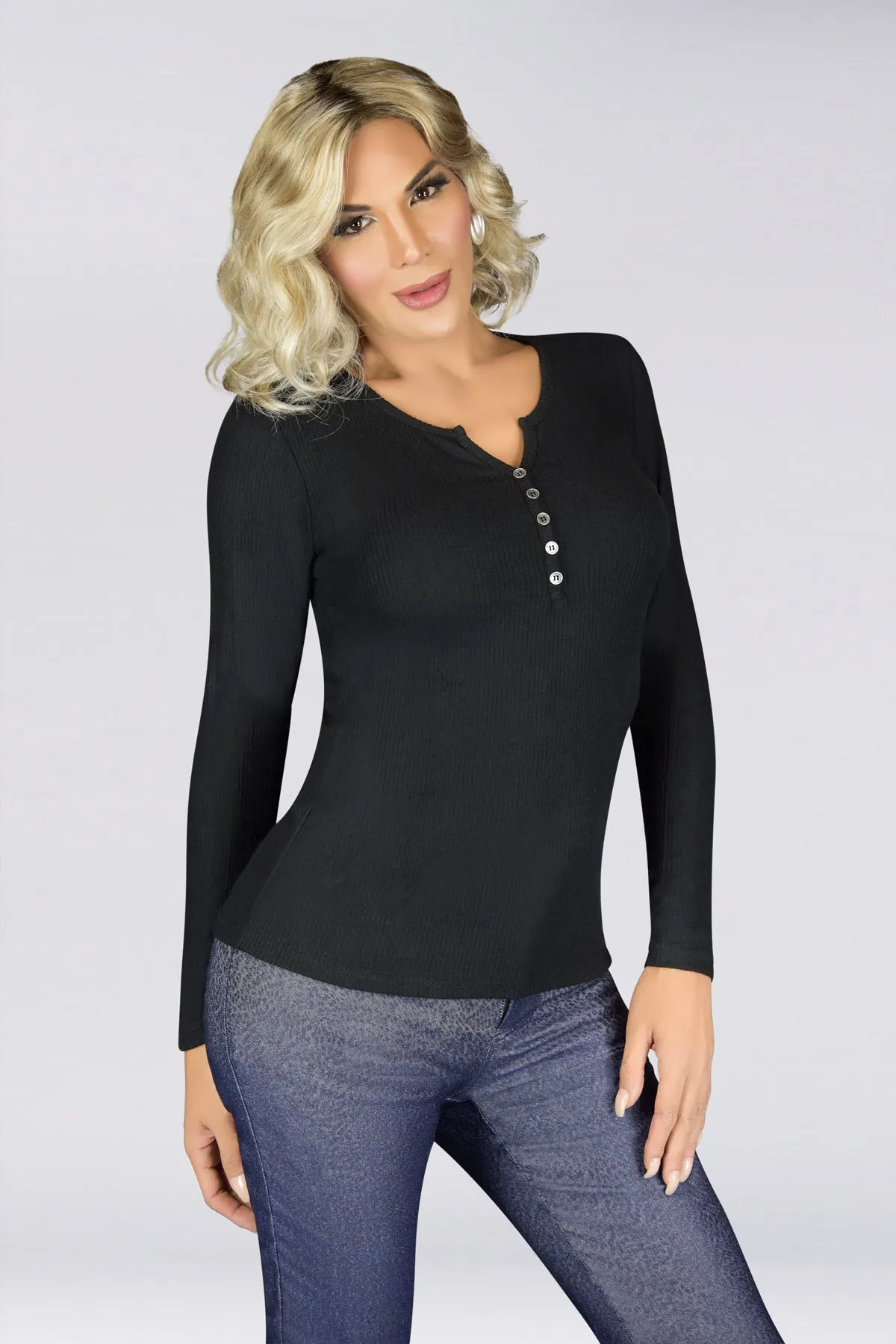 En Femme Exceptionally Soft Henley