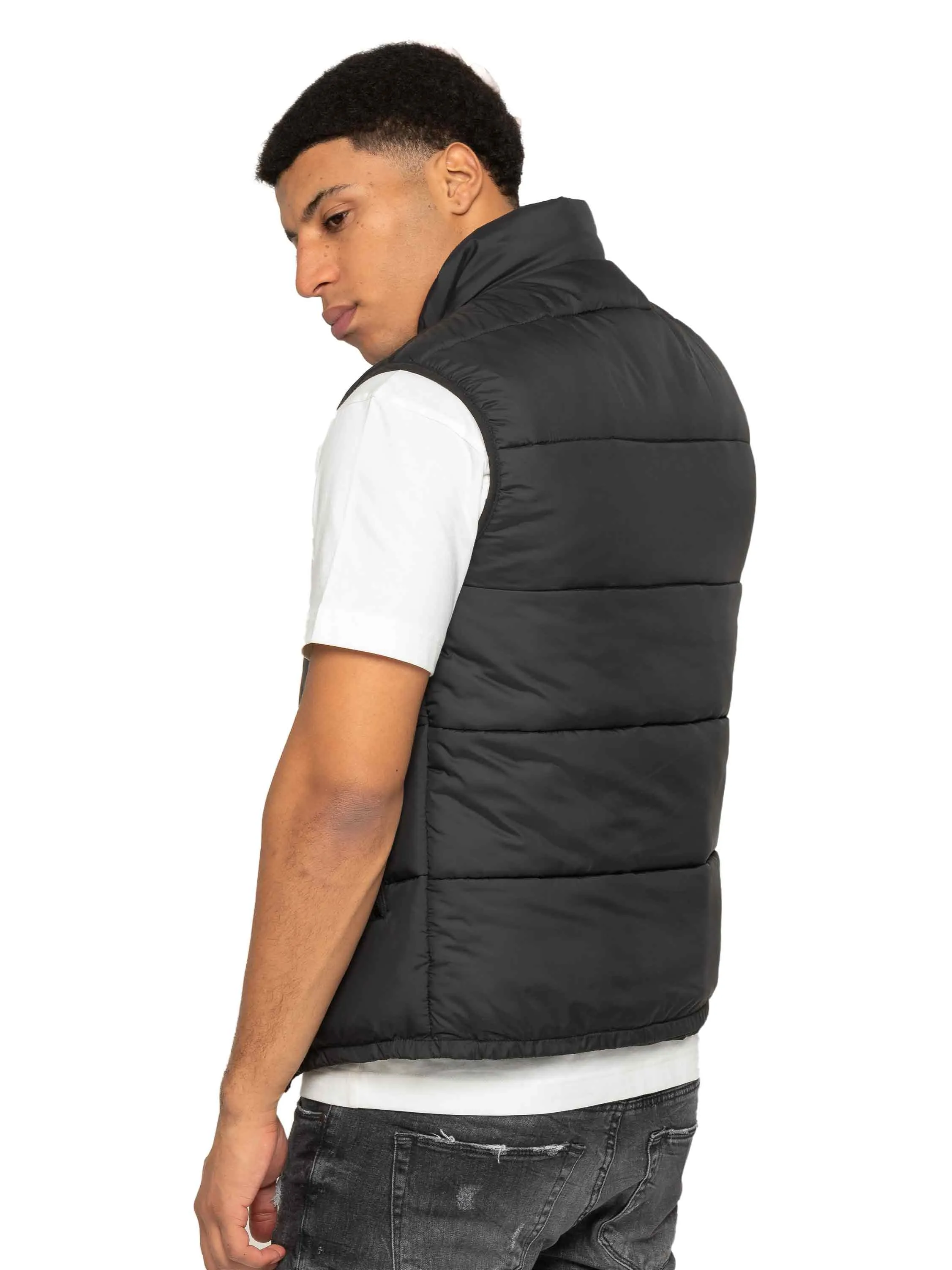 Enzo | Mens Puffer Gilet Jacket