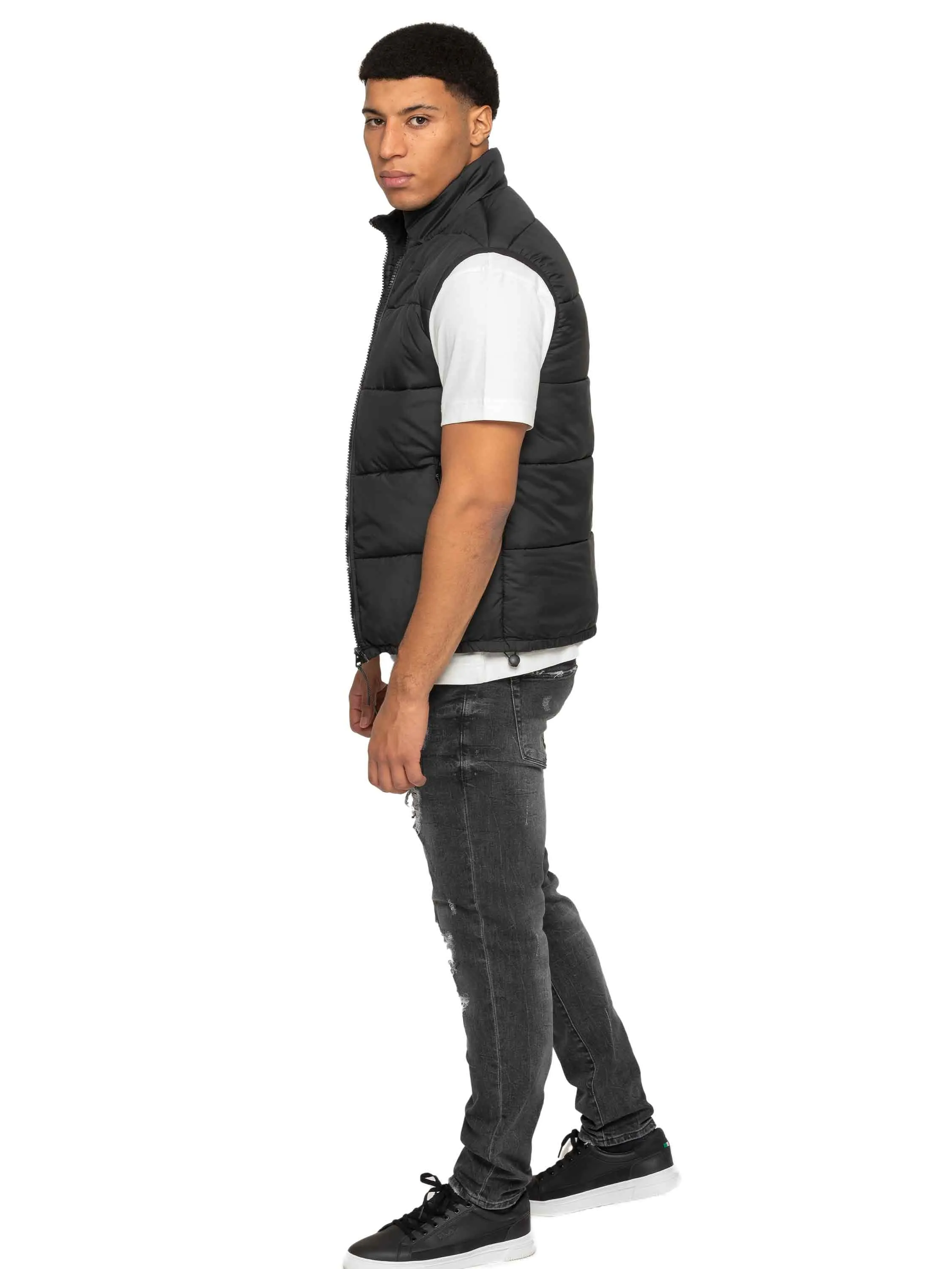 Enzo | Mens Puffer Gilet Jacket