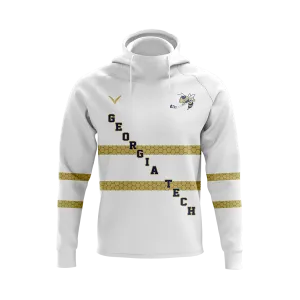 Georgia Tech Adult Solid Tech Fleece Hoodie