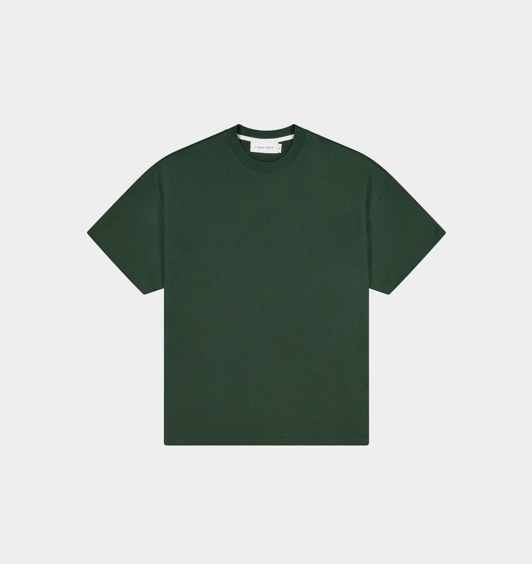 Heavy Box Tee - Forest Green