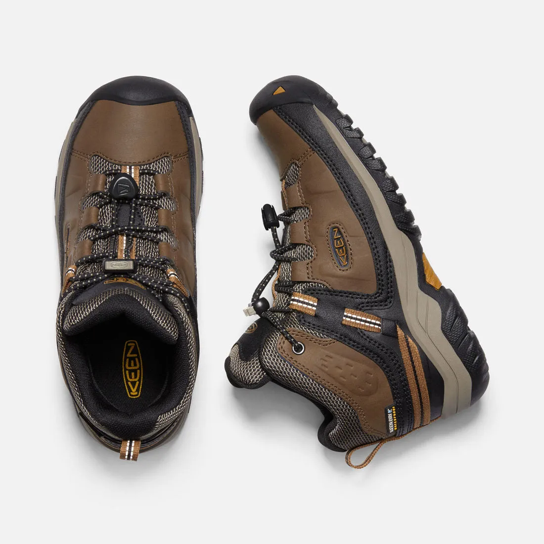 Keen Dark Earth/Golden Brown Targhee Mid Hiking Shoe