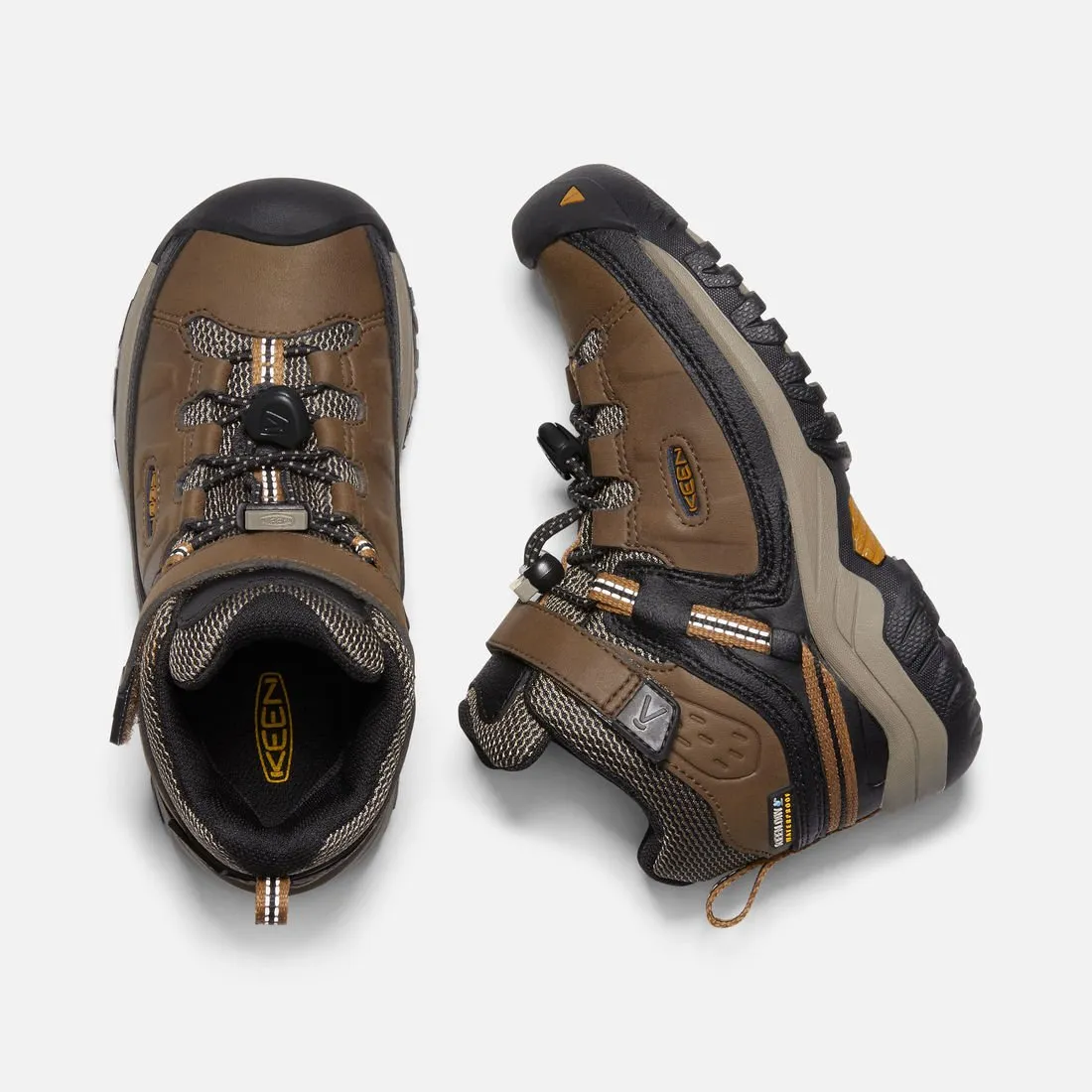 Keen Dark Earth/Golden Brown Targhee Mid Hiking Shoe