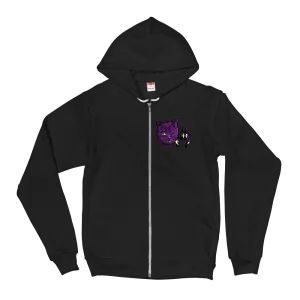 Kitty Chaos Logo Full Zip Hoodie