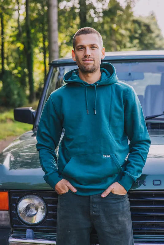 Logo Hoodie - Teal Green