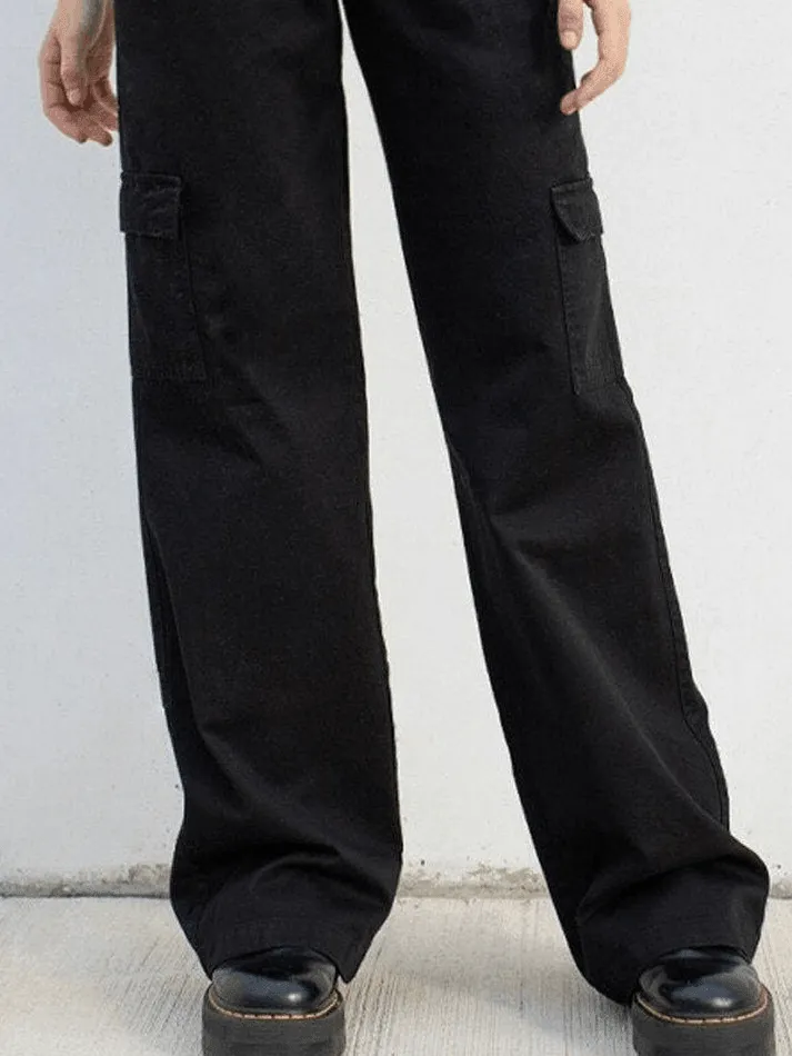 Low Waist Y2K Straight Leg Pants