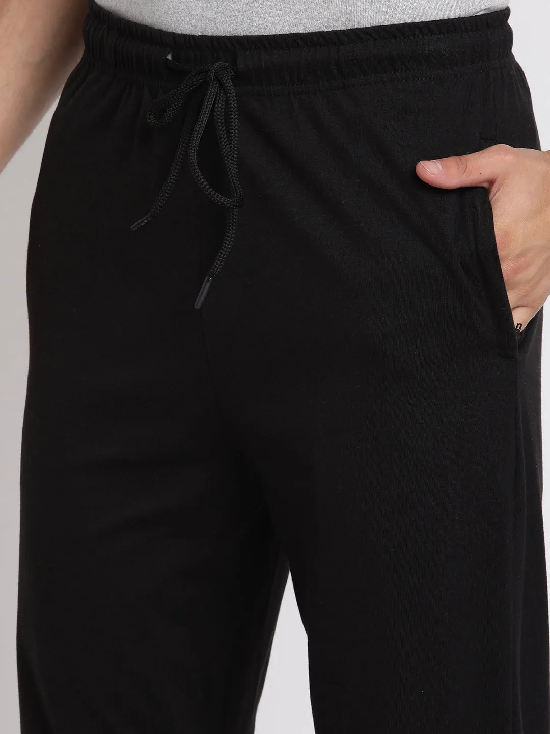 Men's Black Track Pants