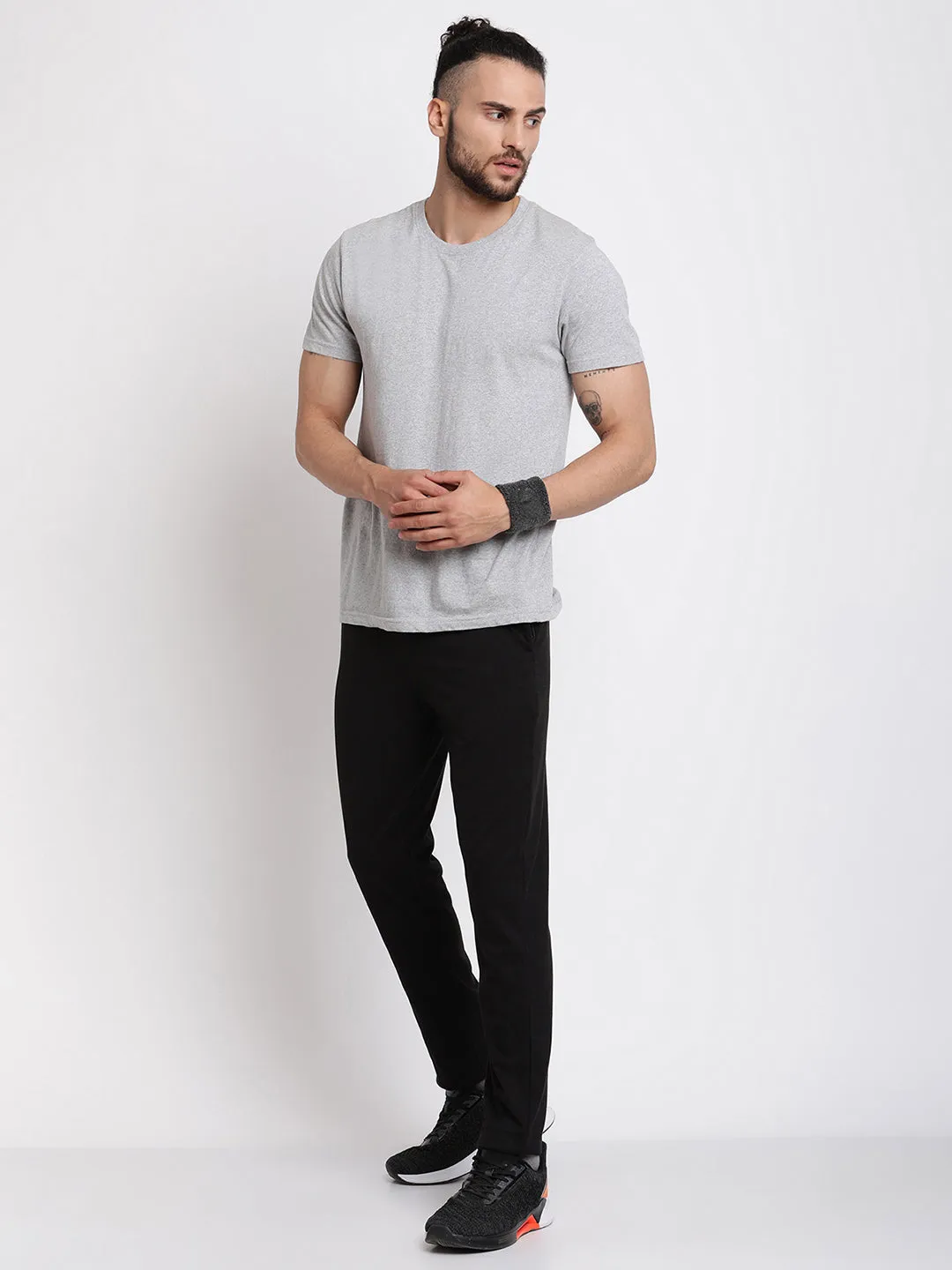 Men's Black Track Pants