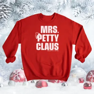 Mrs. Petty Claus Sweatshirt (Red/White)