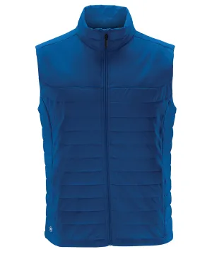 Nautilus quilted bodywarmer | Azure Blue