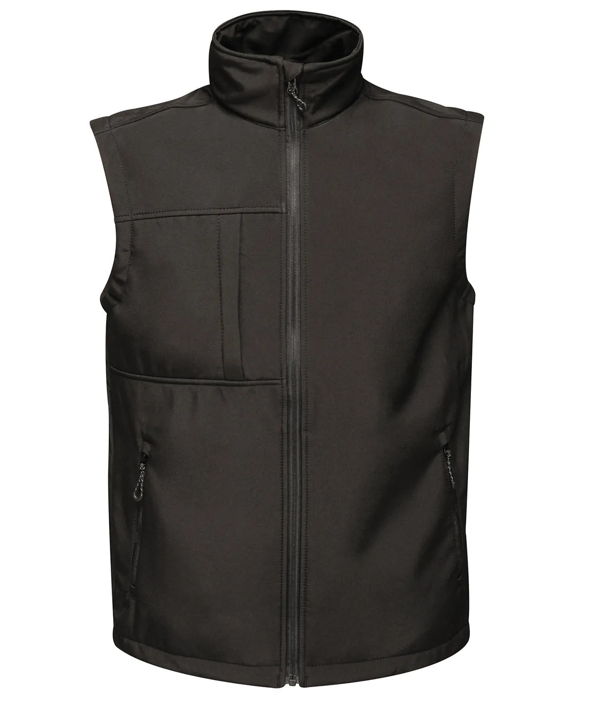 Octagon 3-layer bodywarmer | Black/Black