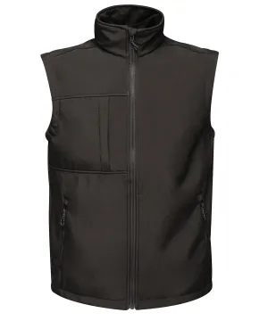 Octagon 3-layer bodywarmer | Black/Black