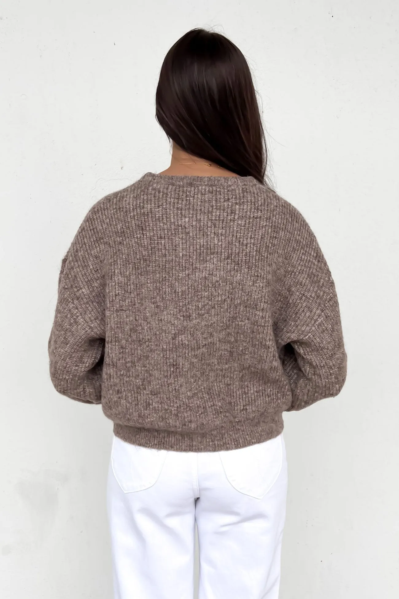 Quinn Knit Jumper Oatmeal