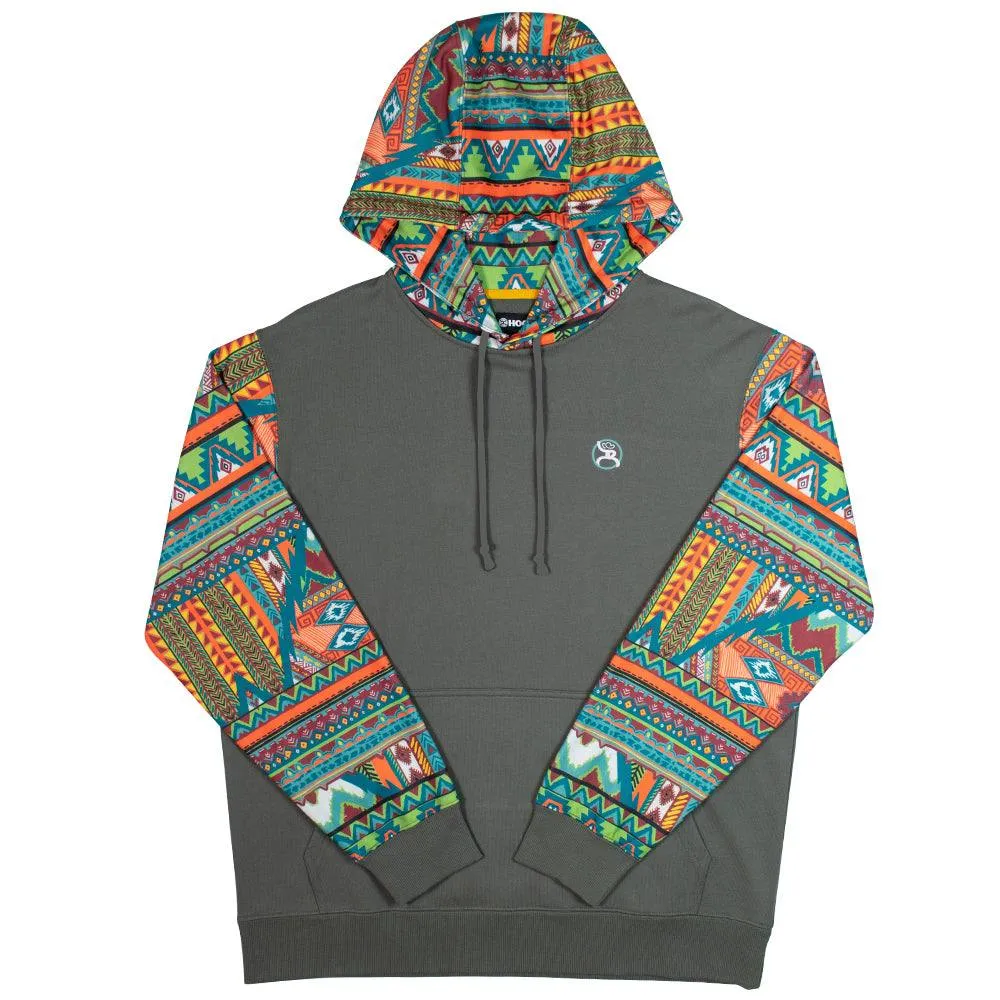 "Roughy Summit" Charcoal/Orange Hoody