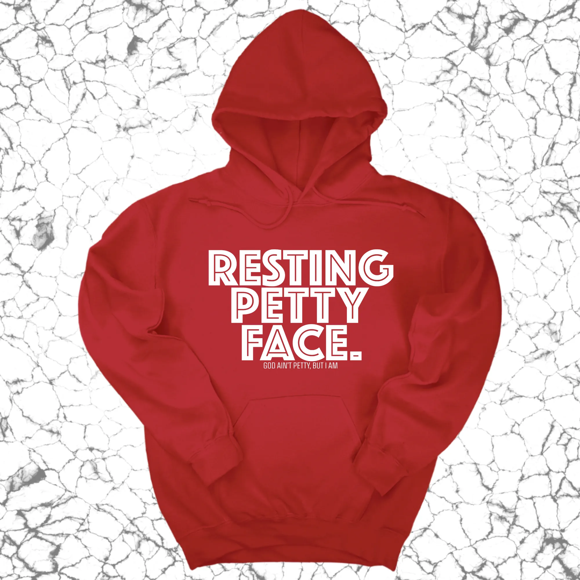 Resting Petty Face Unisex Hoodie