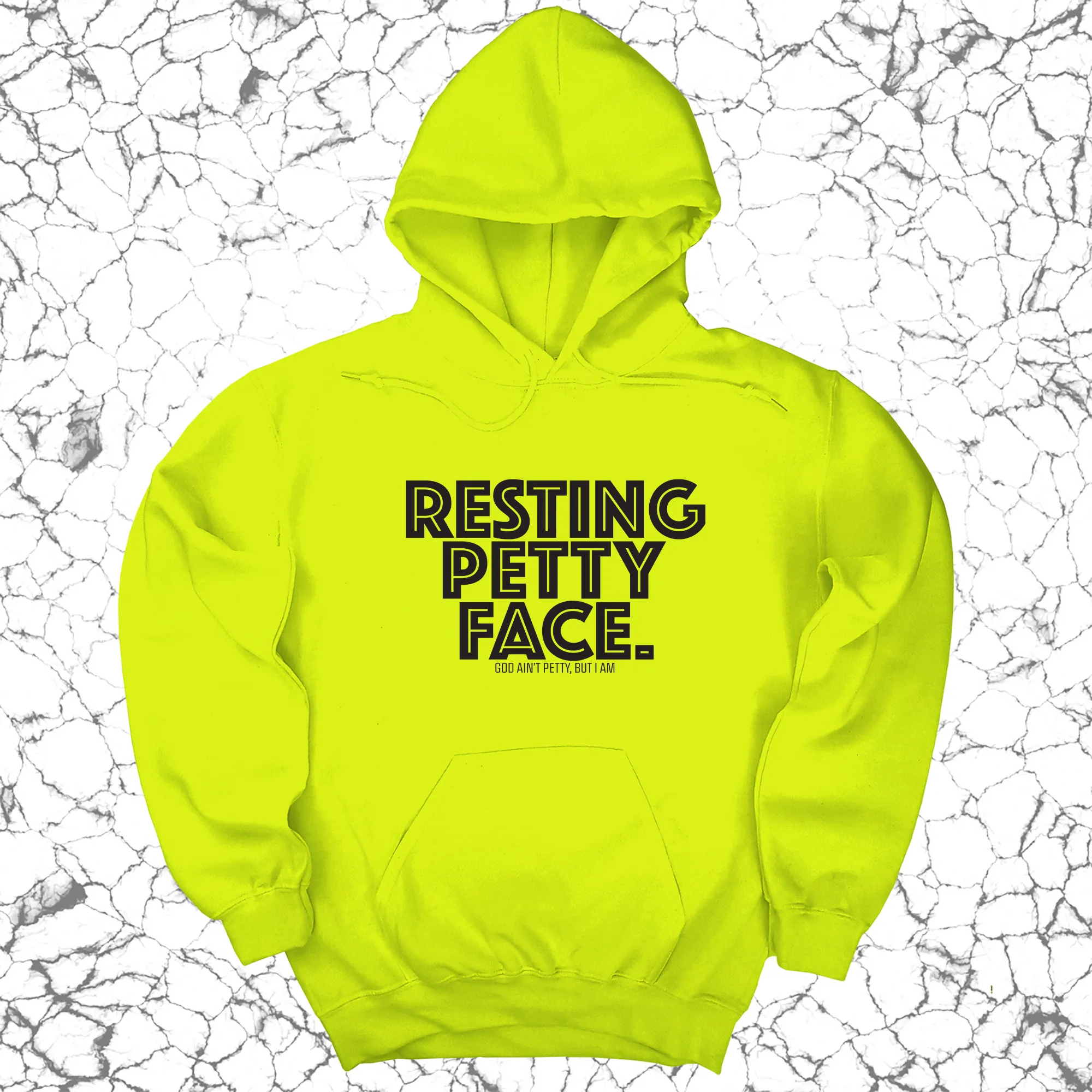 Resting Petty Face Unisex Hoodie