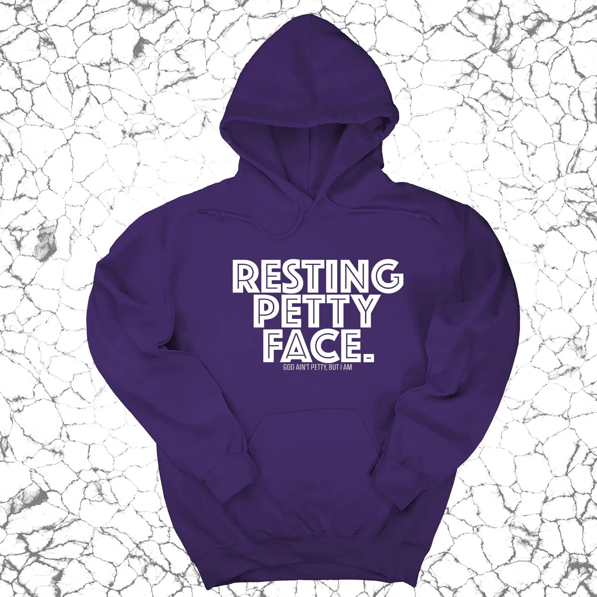 Resting Petty Face Unisex Hoodie