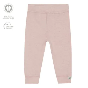 Root pants Organic GOTS Cotton - Rose