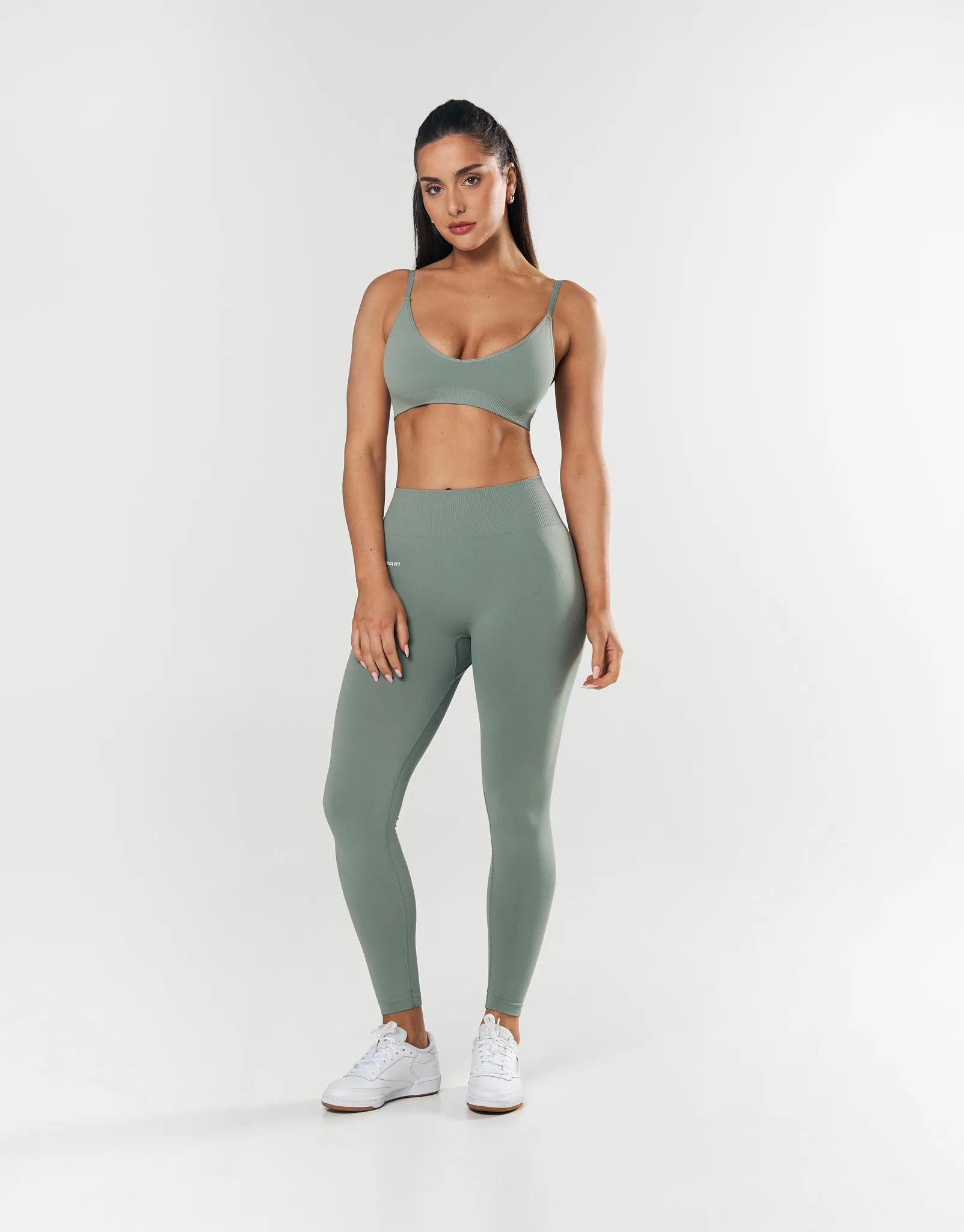 Seamless Base Bralette - Blue