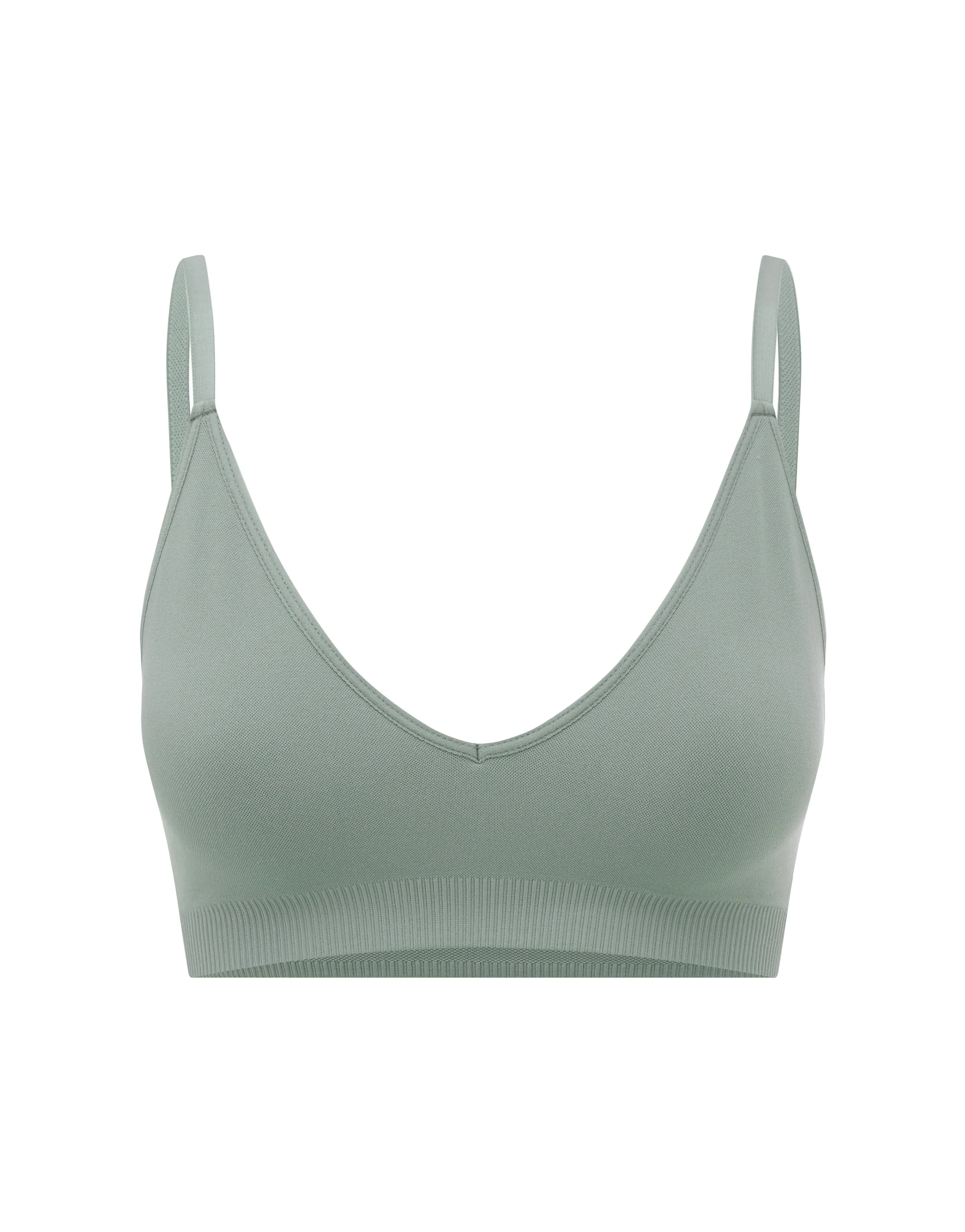 Seamless Base Bralette - Blue