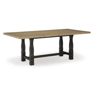 Signature Design by Ashley Charterton Dining Table with Trestle Base D753-25