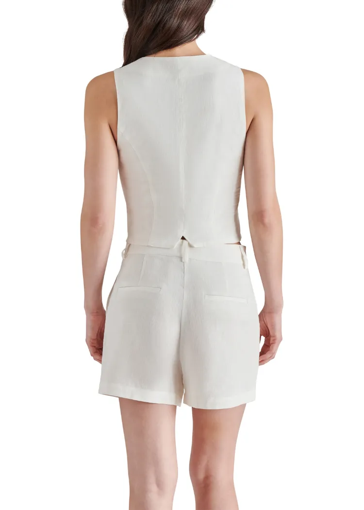 Steve Madden Selene Vest - Ivory