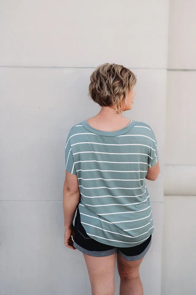 Striped Super Soft Top