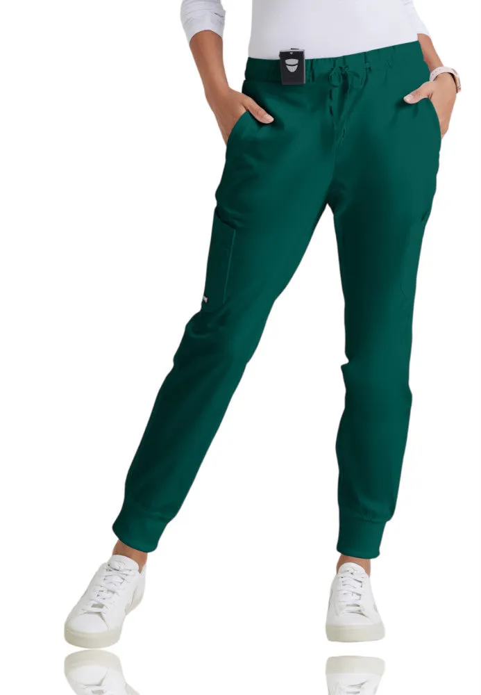 Tall Kira 5-Pocket Mid-Rise Jogger Scrub Pant