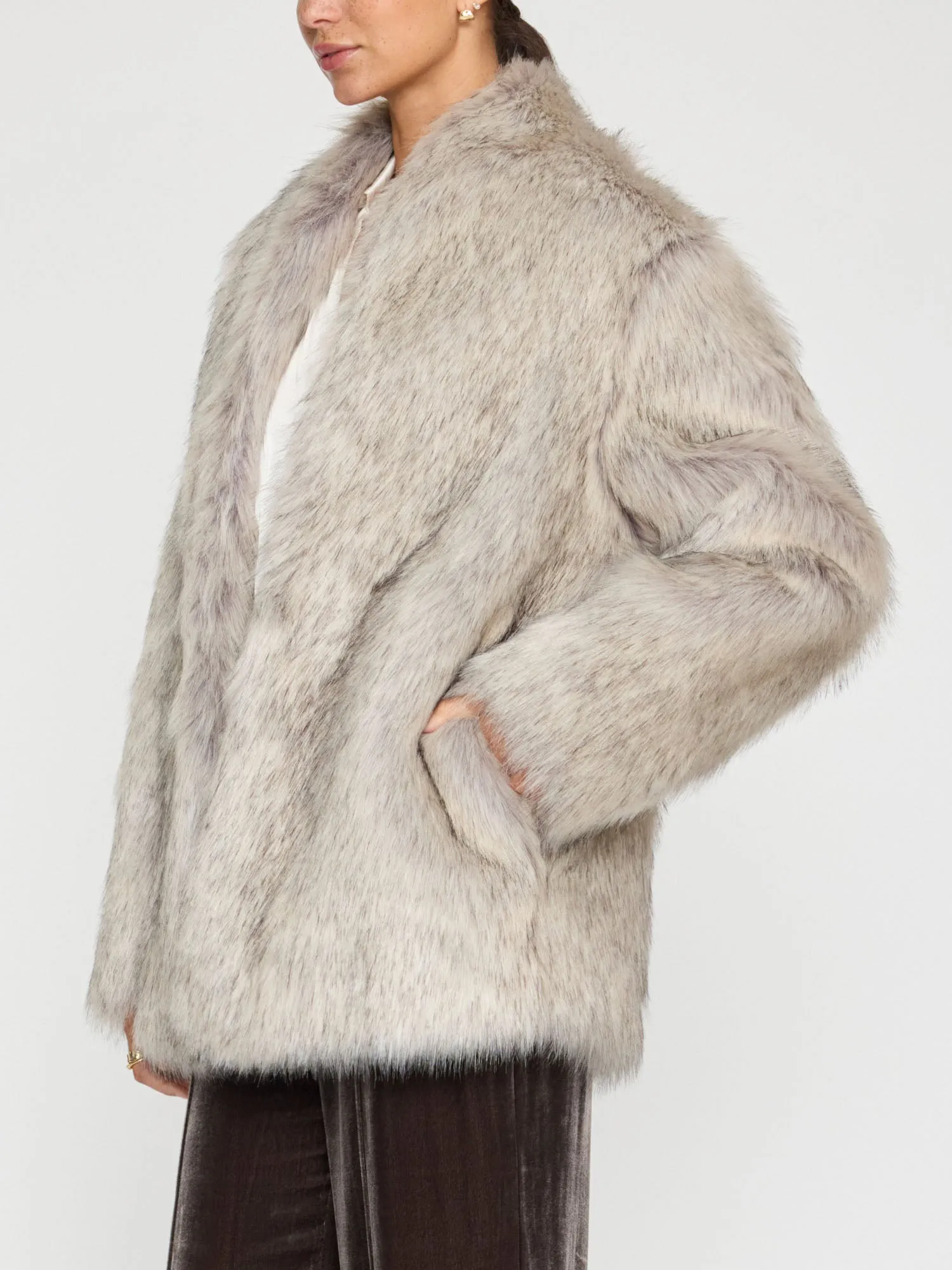 The Faye Faux Fur Jacket