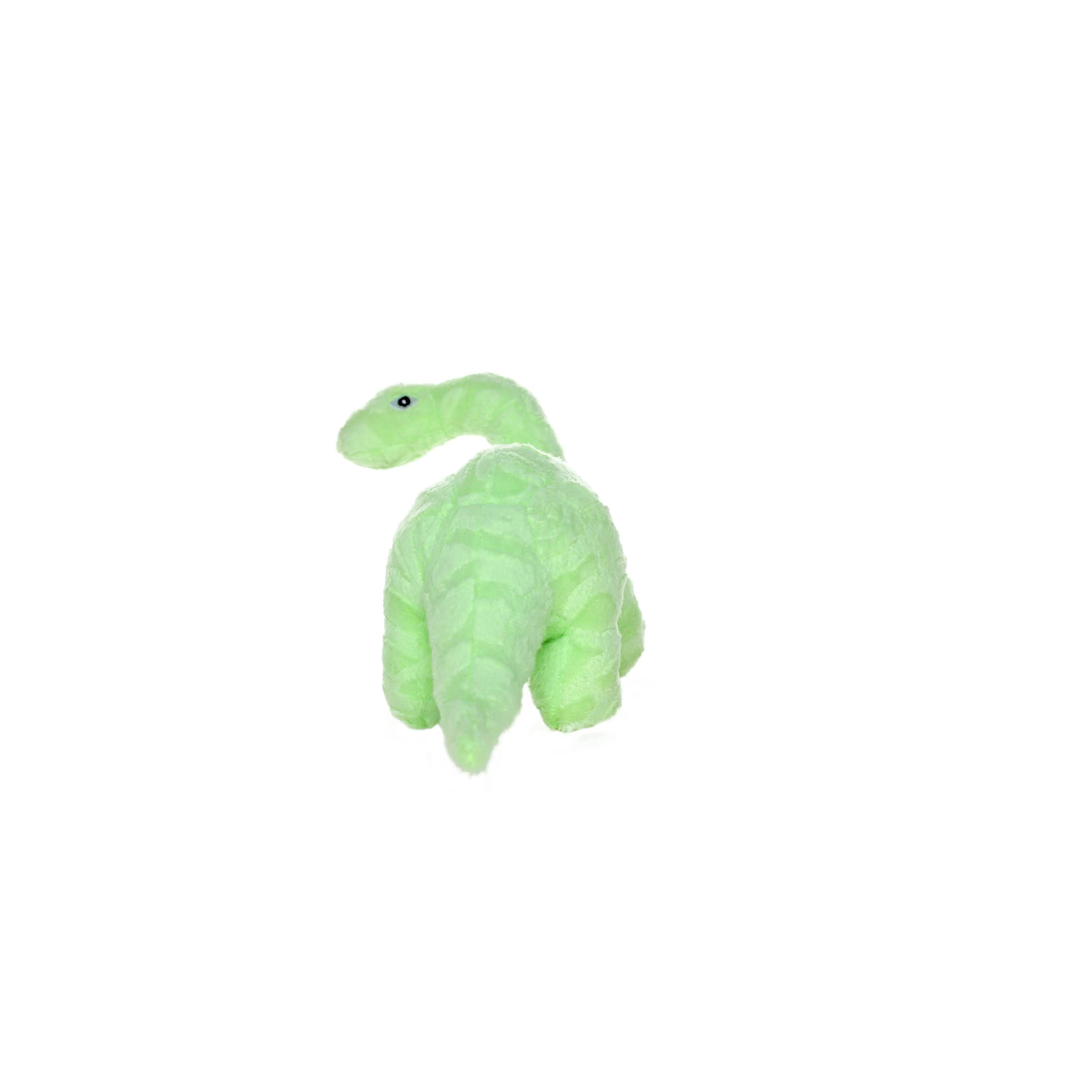 Tuffy Dog Toys - VIP Products - Mighty Jr Dinosaur Brachiosaurus, Plush, Squeaky Dog Toy