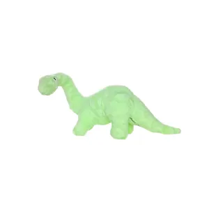 Tuffy Dog Toys - VIP Products - Mighty Jr Dinosaur Brachiosaurus, Plush, Squeaky Dog Toy