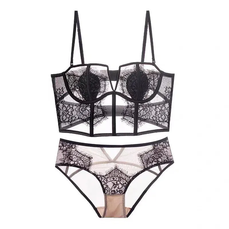 Violetta – Lace corset – Lingerie set