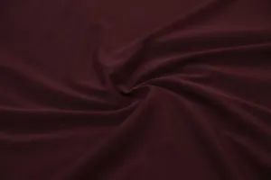 Wine Plain ITY Lycra Knit Fabric