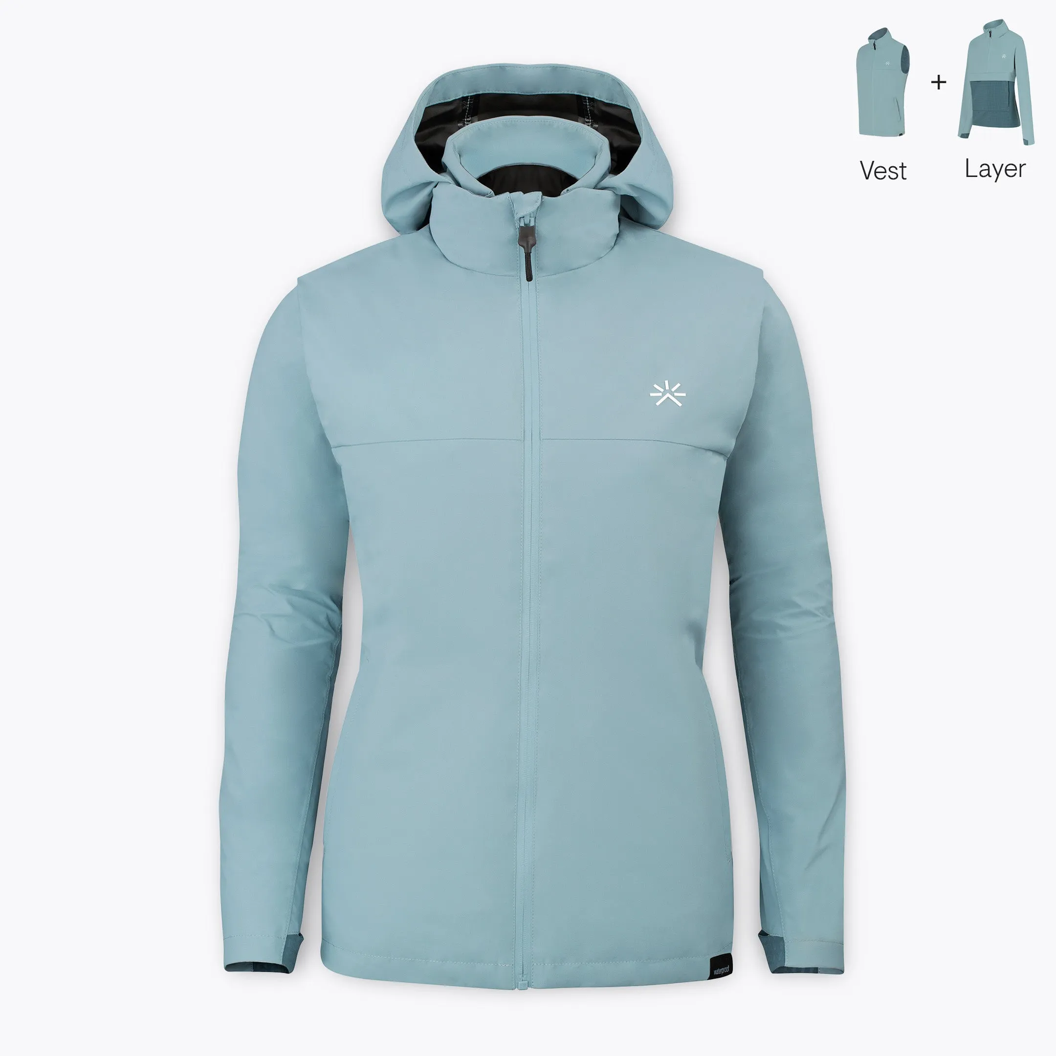 Women's NS40 Light Jacket Citadel Blue