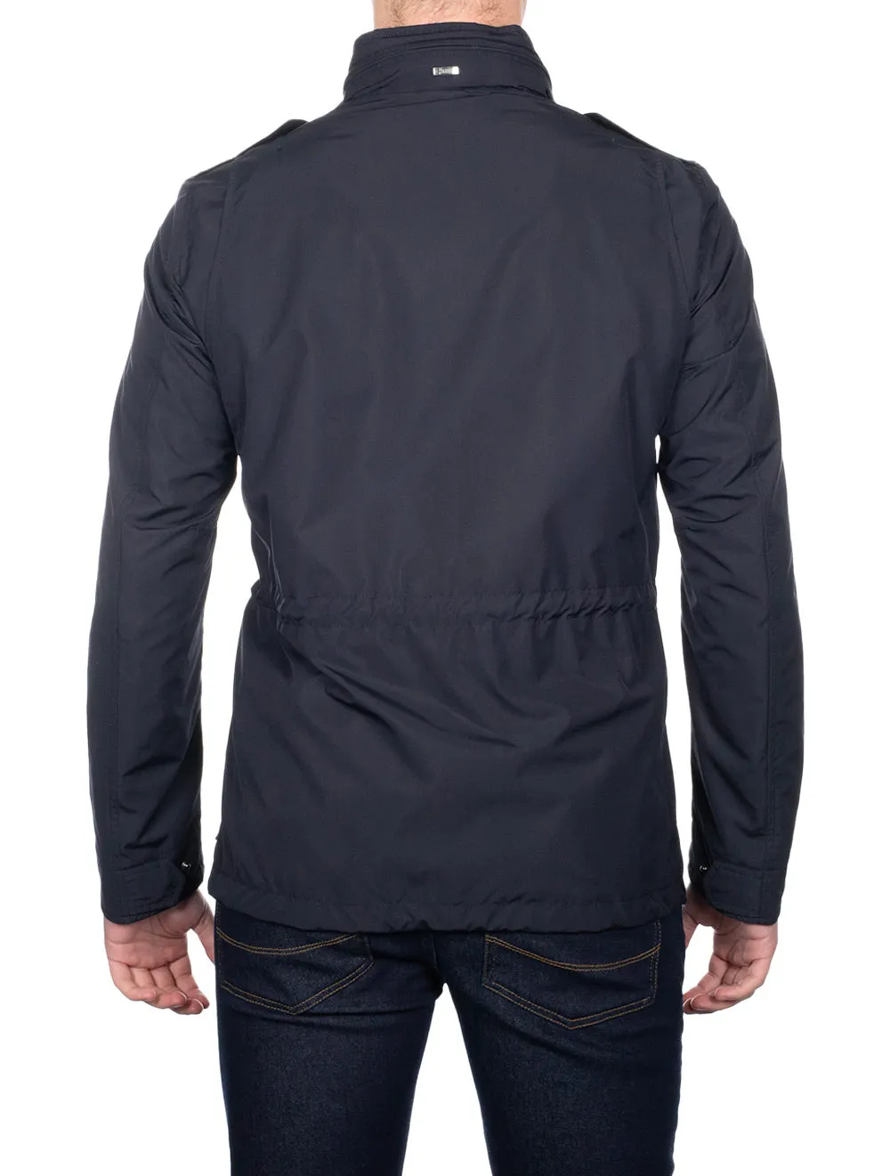 Woven Field Jacket Navy