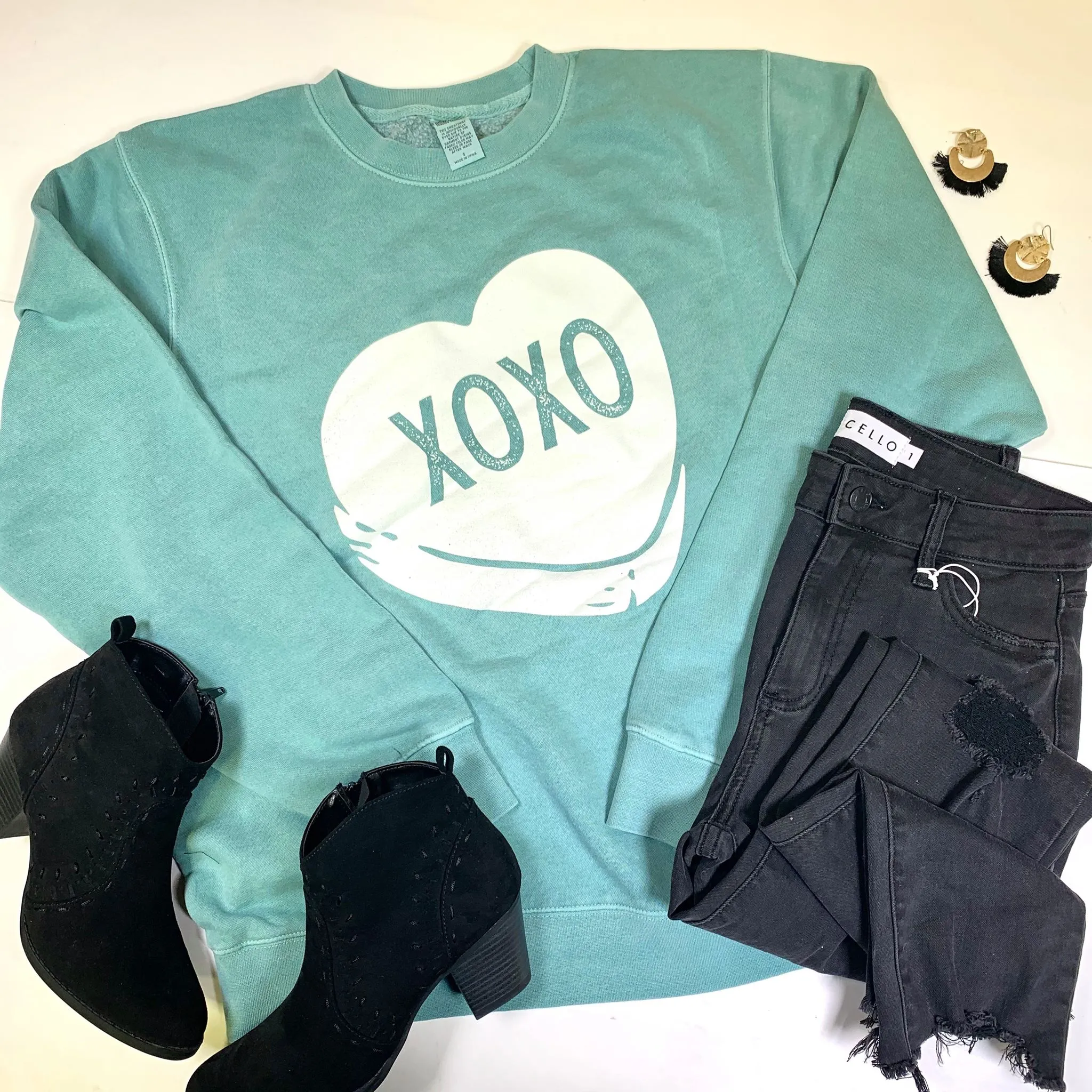 XOXO 'Candy Heart' Crewneck